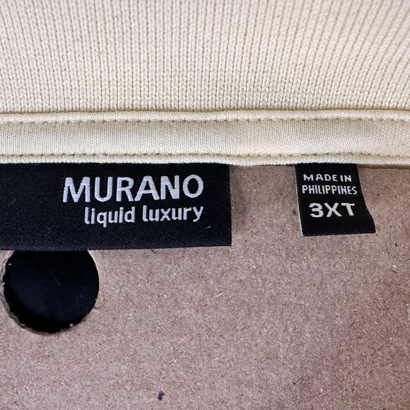 Murano Liquid Luxury Men's Yellow Golf Shirt 3XLT Tall Lightweight & Comfortable - Picture 2 of 12